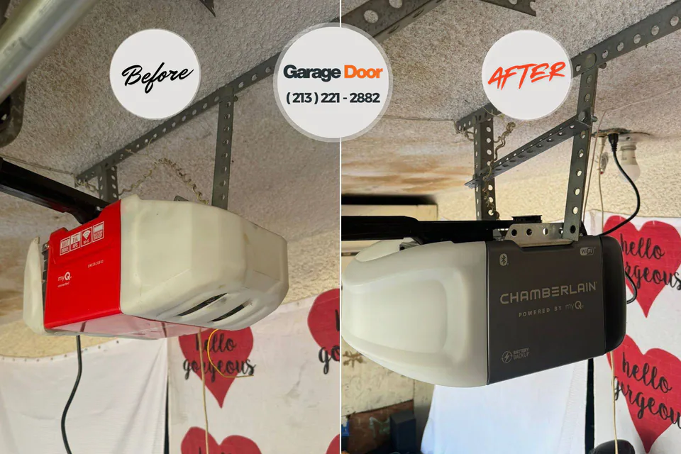 Before and after: garage door repair near me Germantown